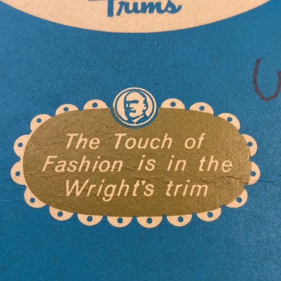 Vintage Wright’s Fashion Trim - Picture 7 of 9